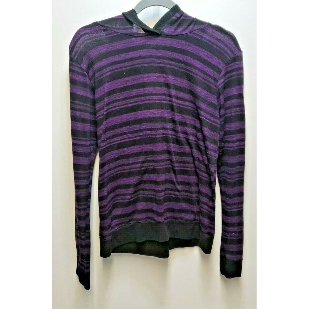 Carbon long sleeve shirt w/ hood, Size Large